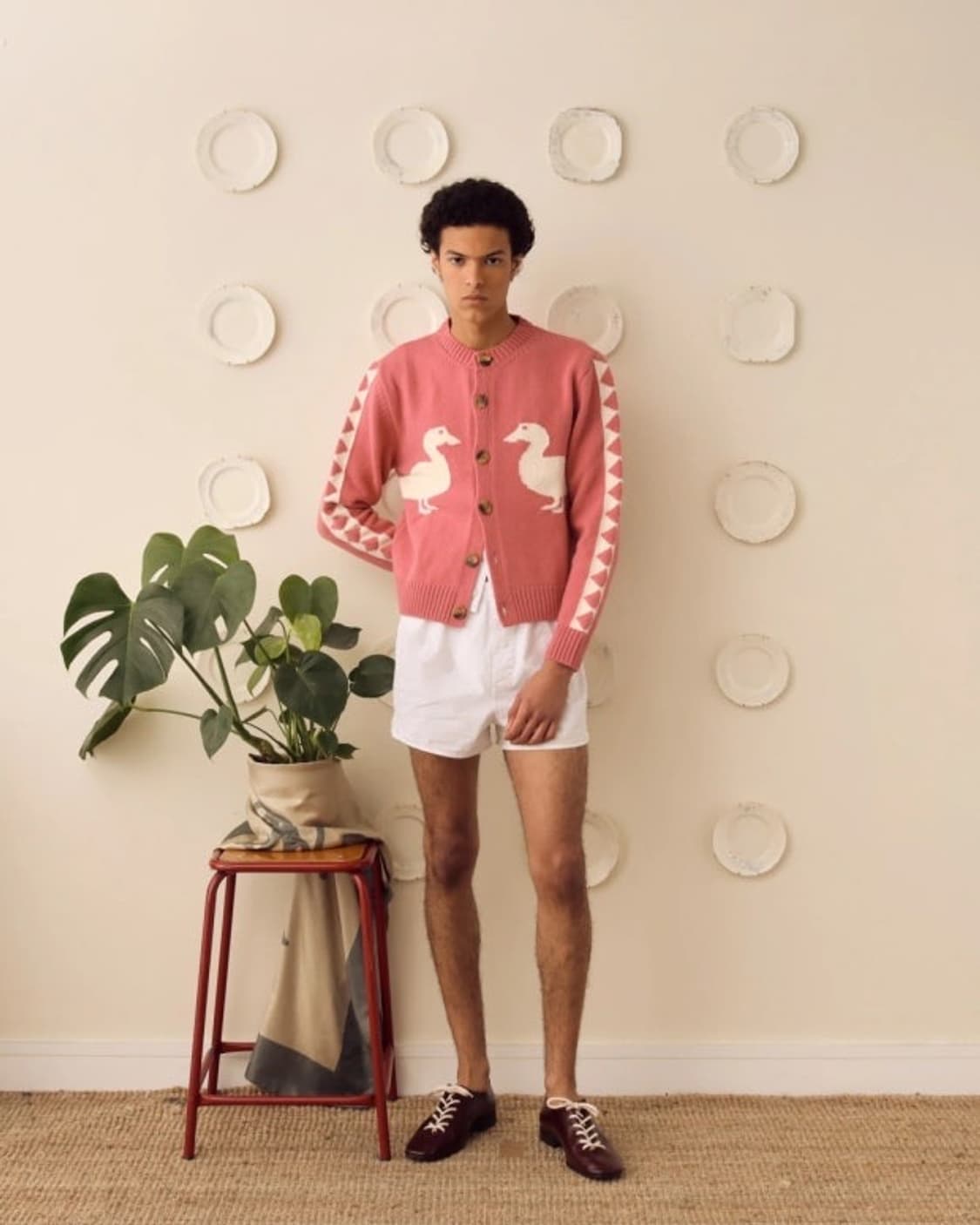 [S] S.S daley 재스퍼 덕가디건 핑크 상품이미지1