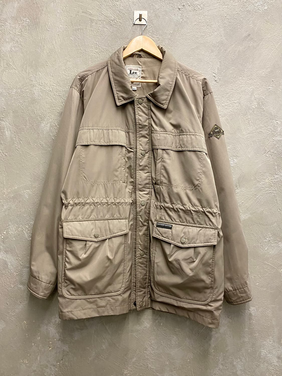 [XL] 90s Lee 리 폴리쉘 사파리 자켓  상품이미지1