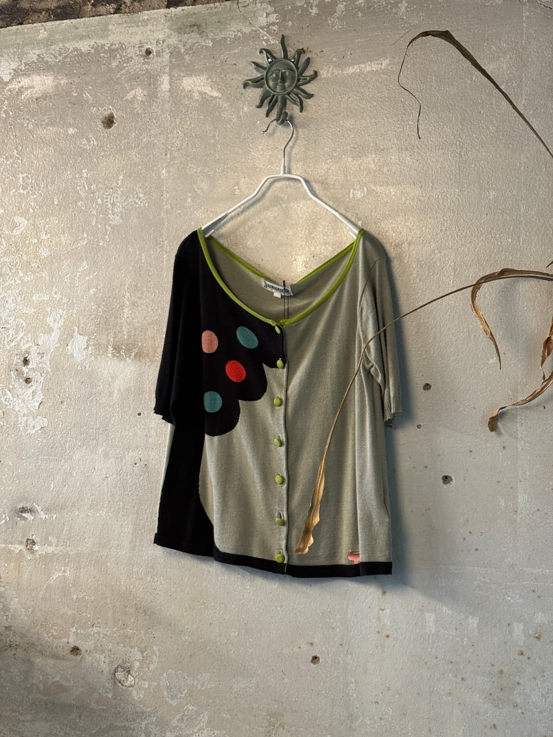55-66 ) Sybilla Pattern Cat Cardigan 상품이미지1