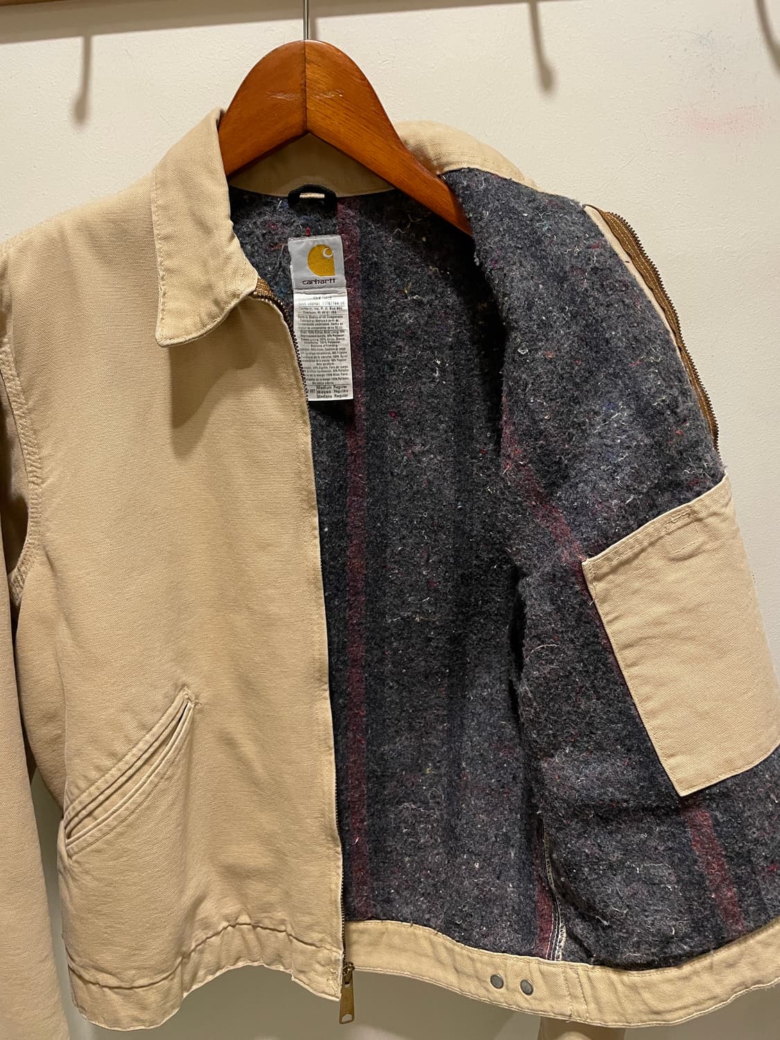 칼하트 디트로이트 자켓 J146 wet M 상품이미지10