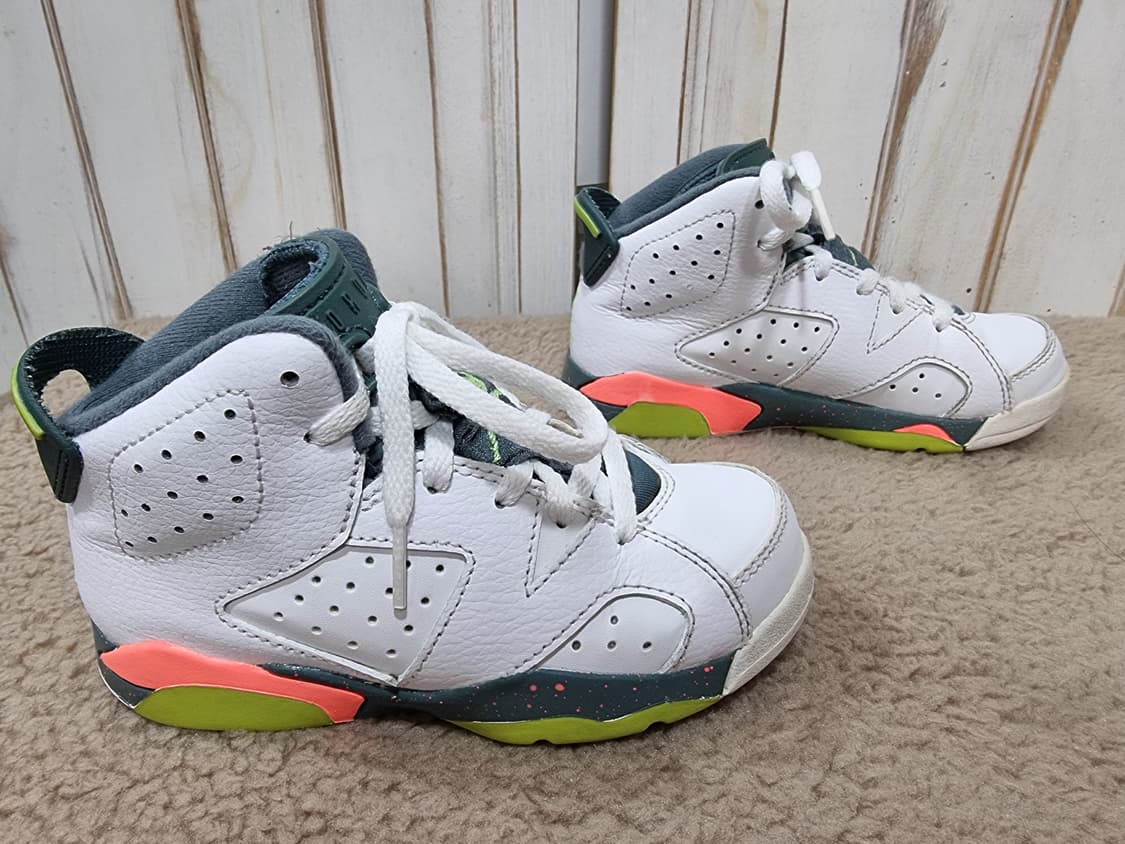 나이키 키즈 에어조던 레트로6 브라이트망고 (C778 상품이미지2