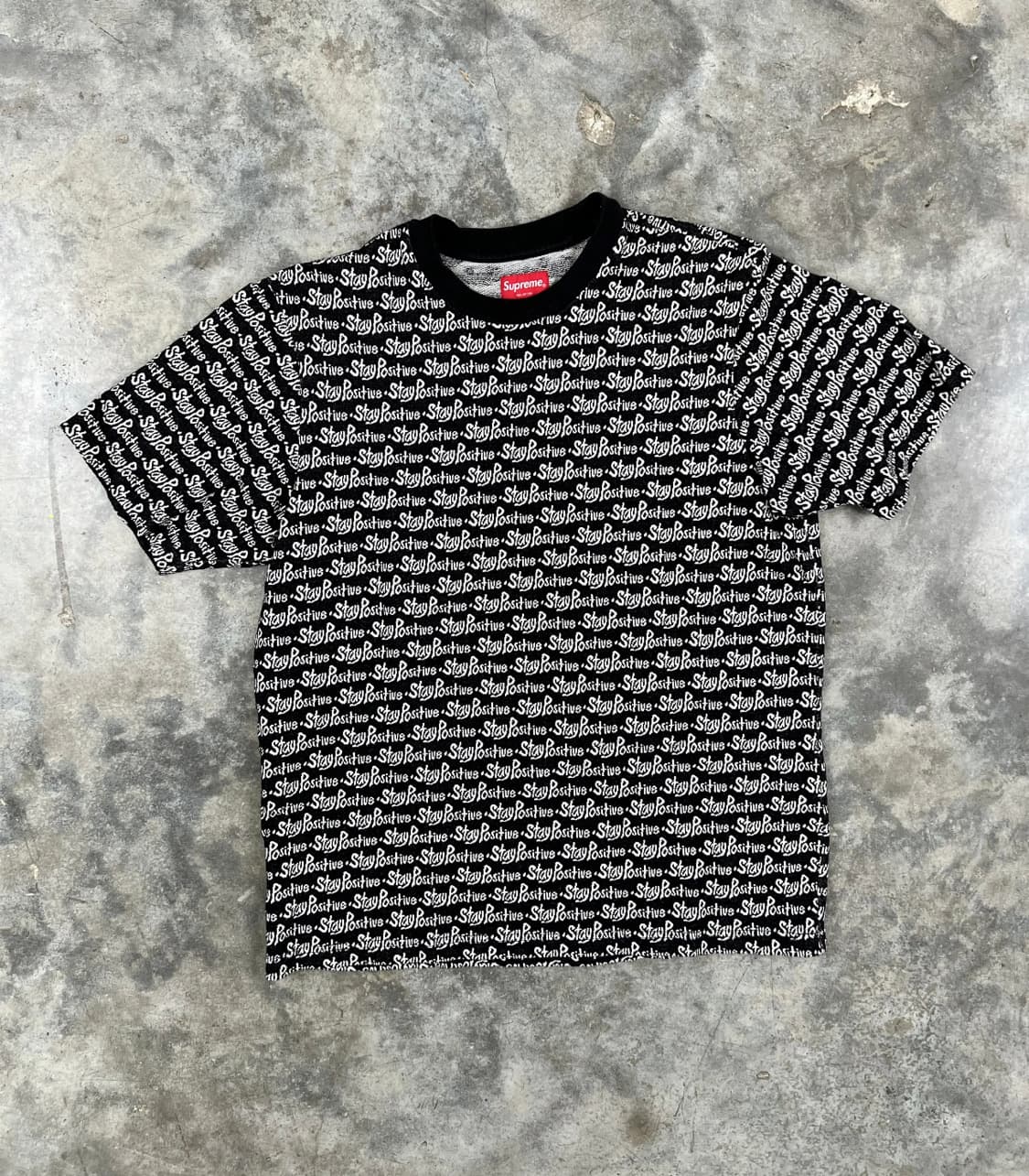 Supreme 슈프림 자카드 티 M 미사용 상품이미지1