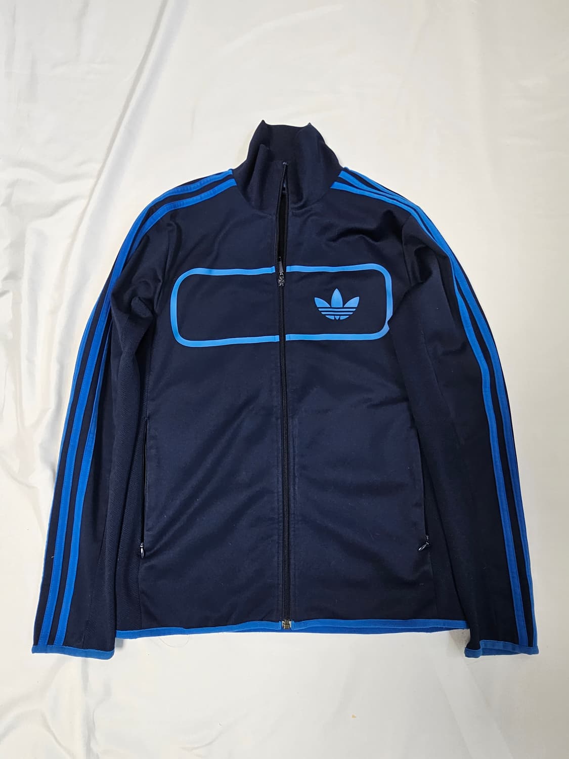 아디다스 져지 트랙탑 파이어버드 스트리트드라이버 블루베리자켓 희귀 100 상품이미지1