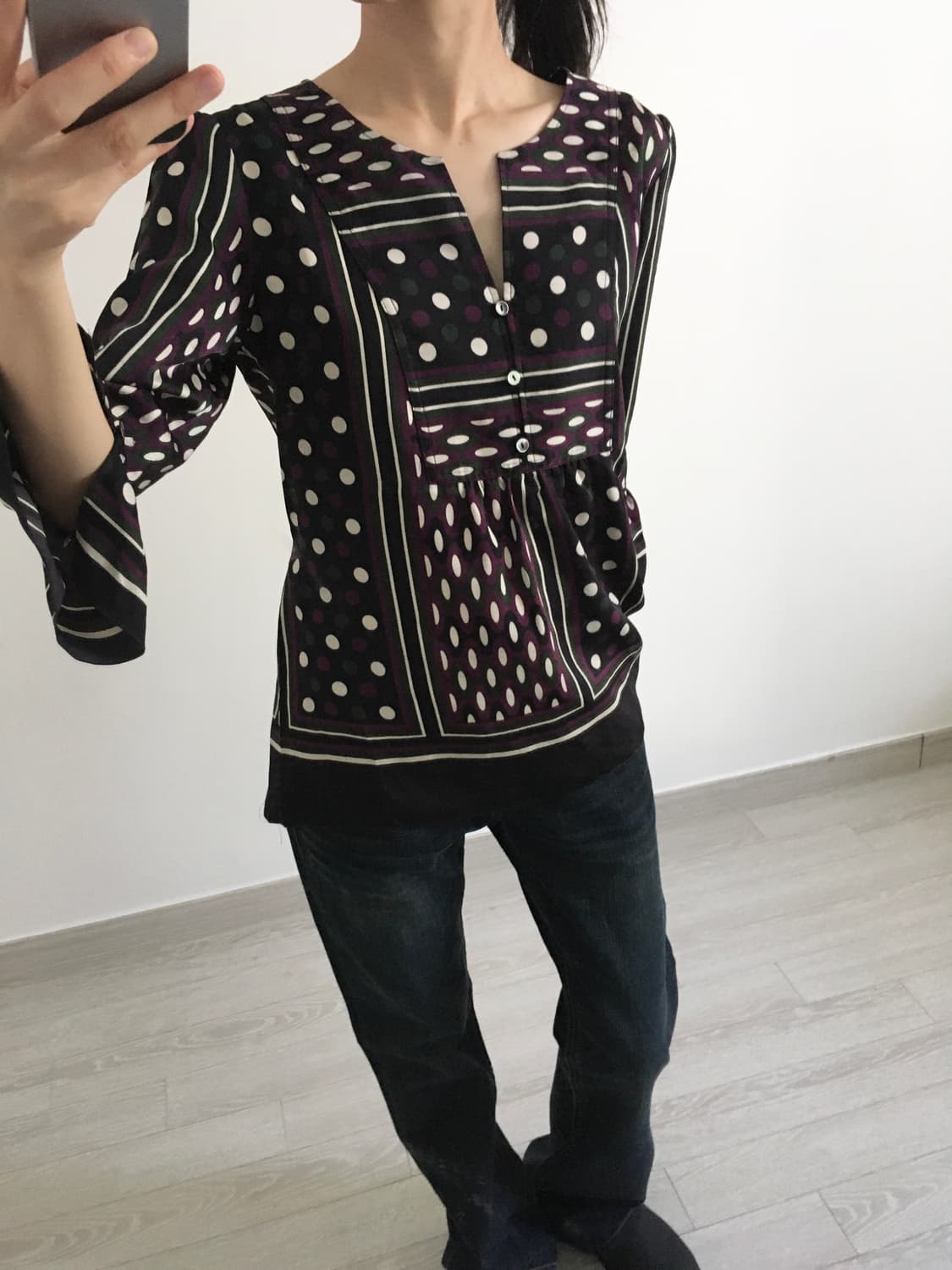 dai dai pattern blouse 상품이미지10