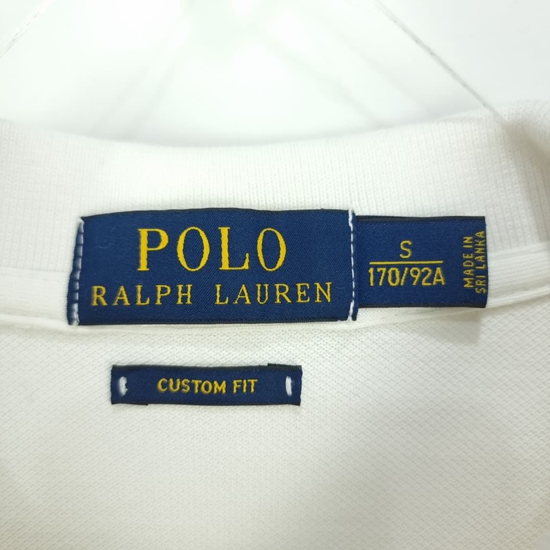 [폴로 랄프로렌] 빅포니 로고 자수 긴팔 카라티 화이트 M18694 상품이미지8