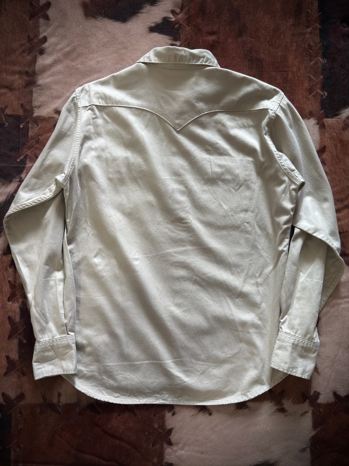 90s Levi's Cowgirl baby satin 웨스턴 셔츠 상품이미지2