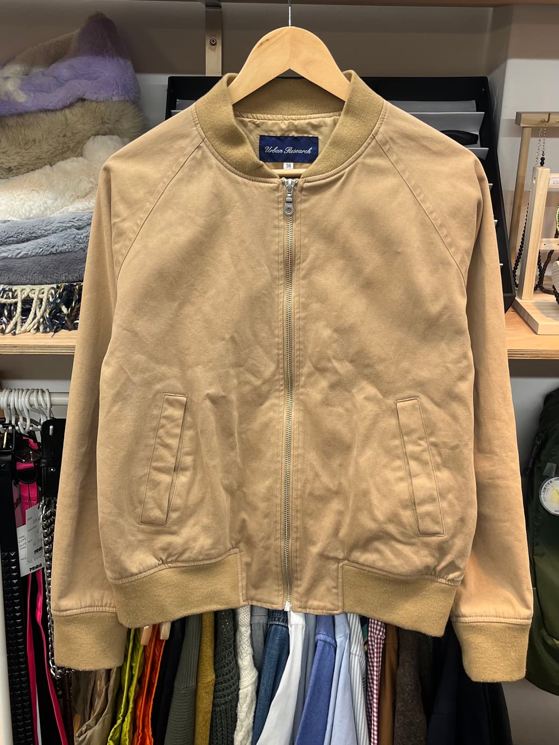 [95] 어반리서치 38사이즈 블루종 자켓  상품이미지1