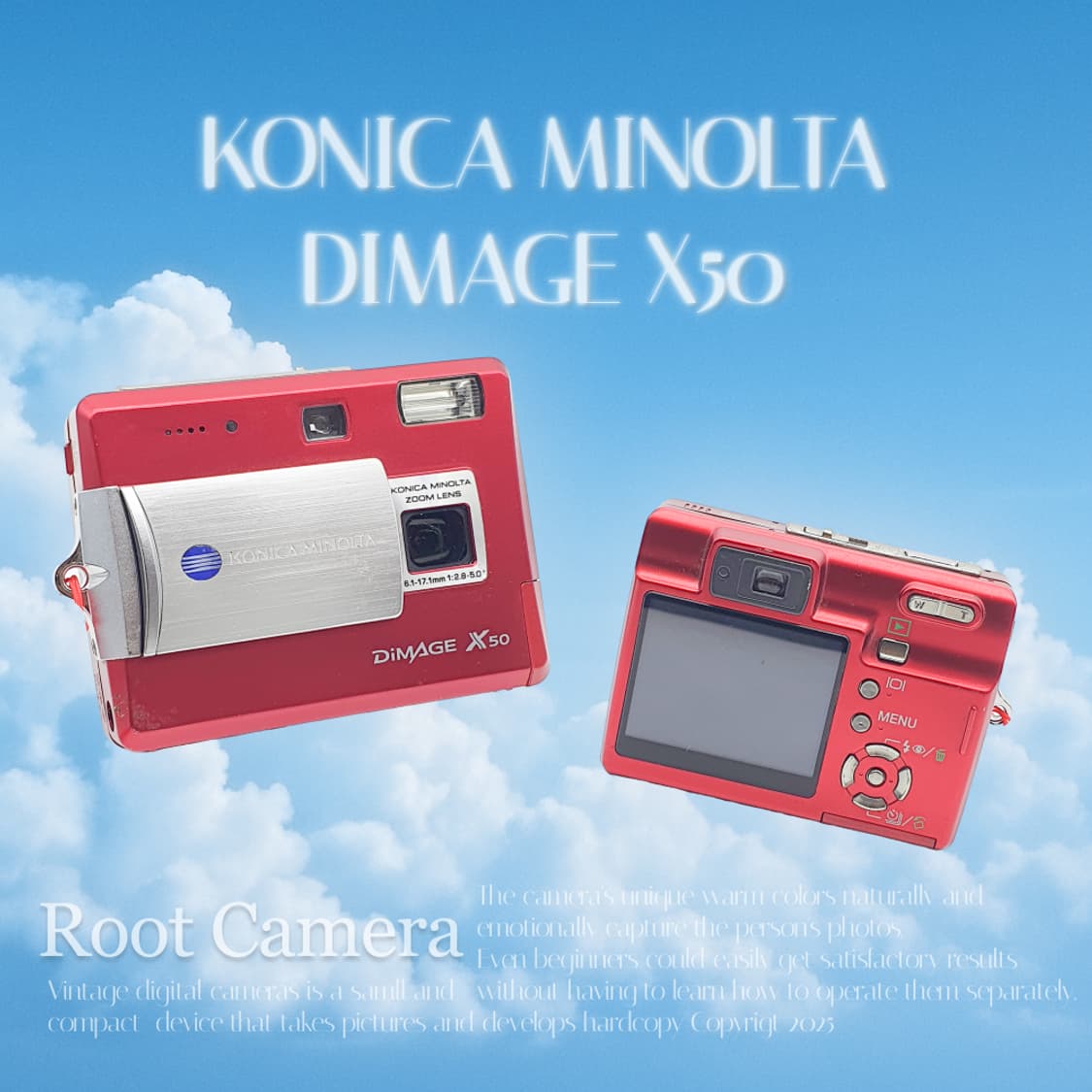 미놀타 디미지  디마지 X50 X-50 (품번_BB799) 상품이미지1