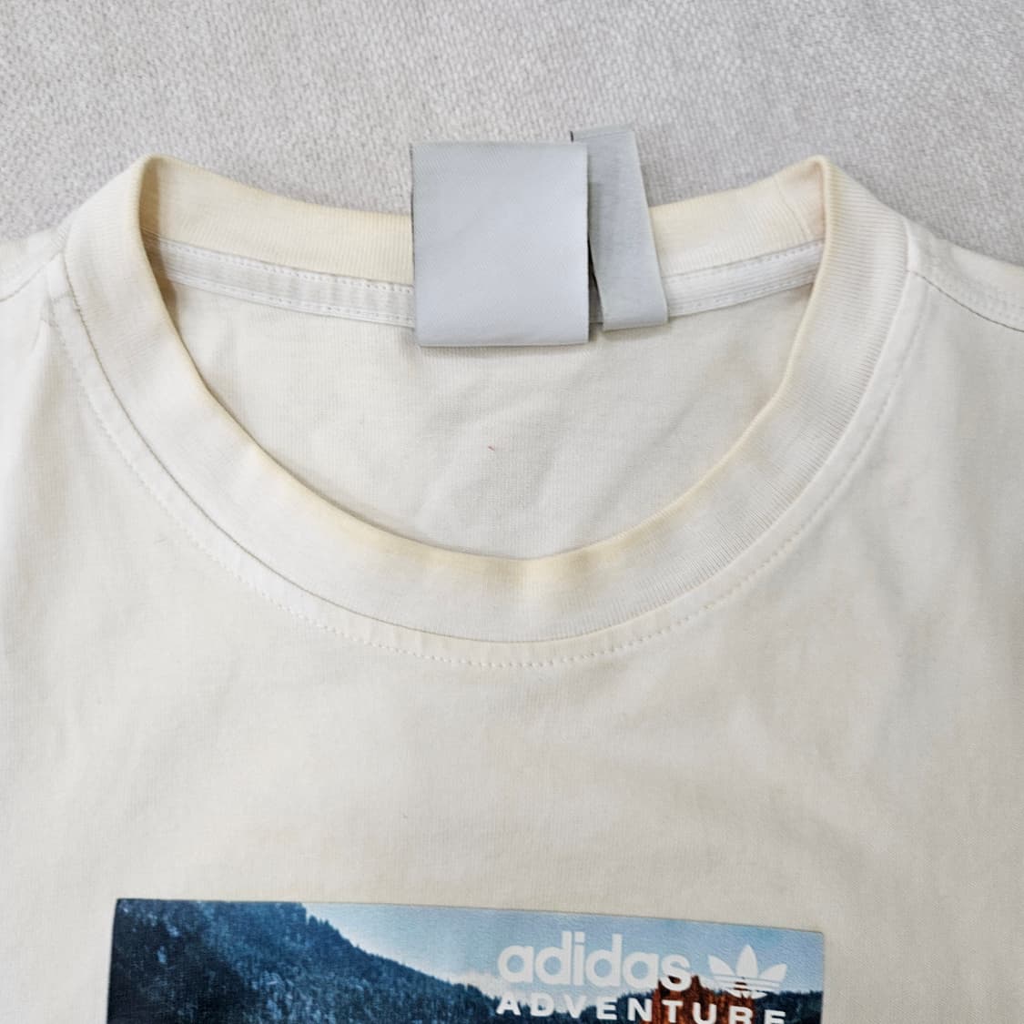 M 아디다스 빅로고 반팔 티셔츠 0305Y 상품이미지4