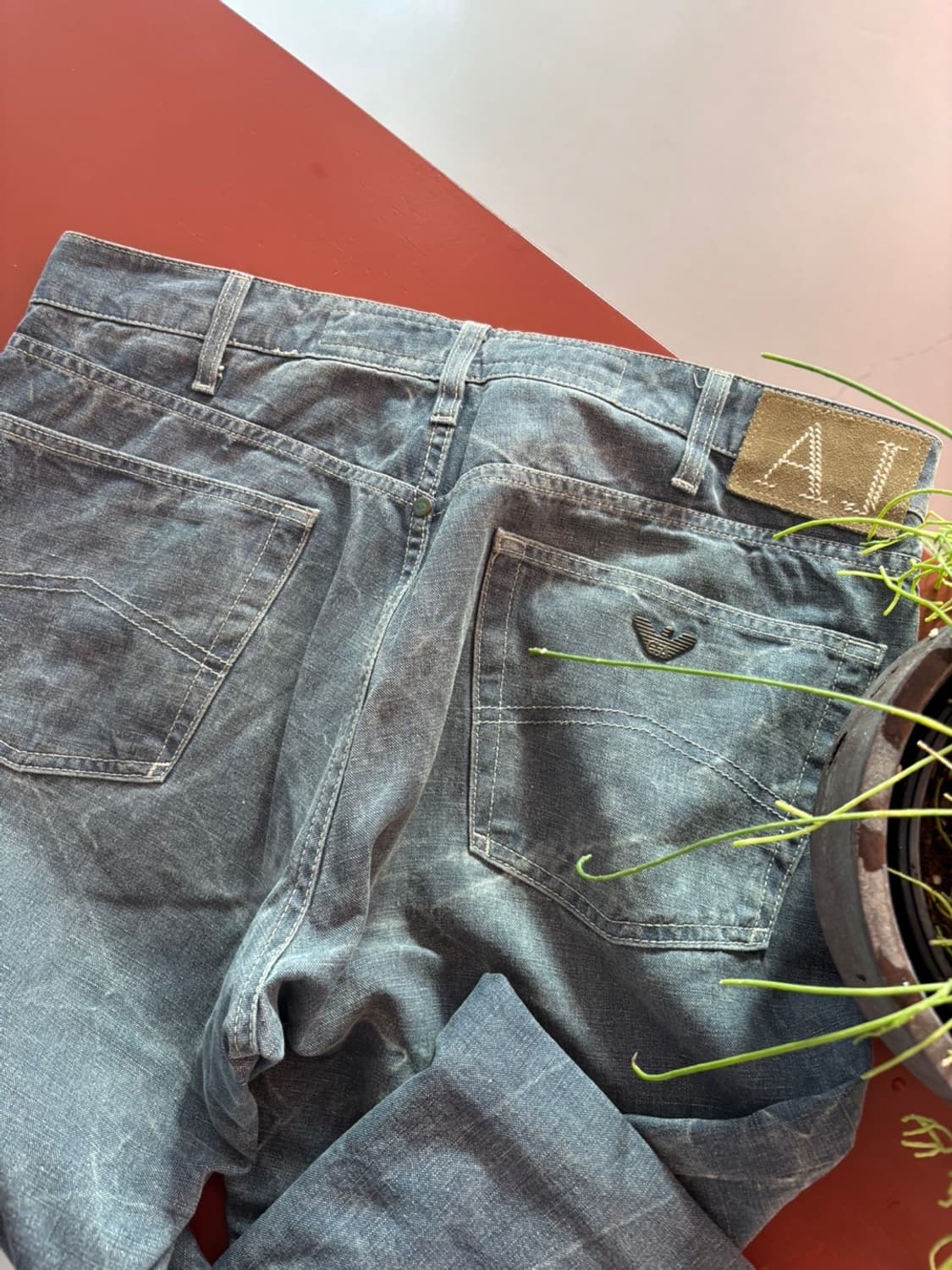 Vintage Armani Denim Pants 상품이미지1