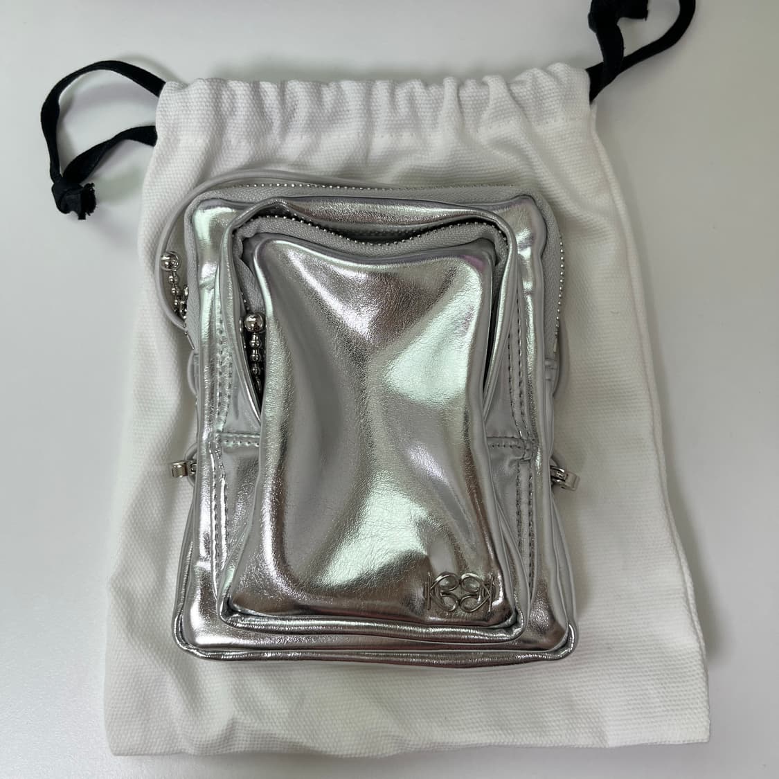 kijun 미니백 실버 상품이미지1