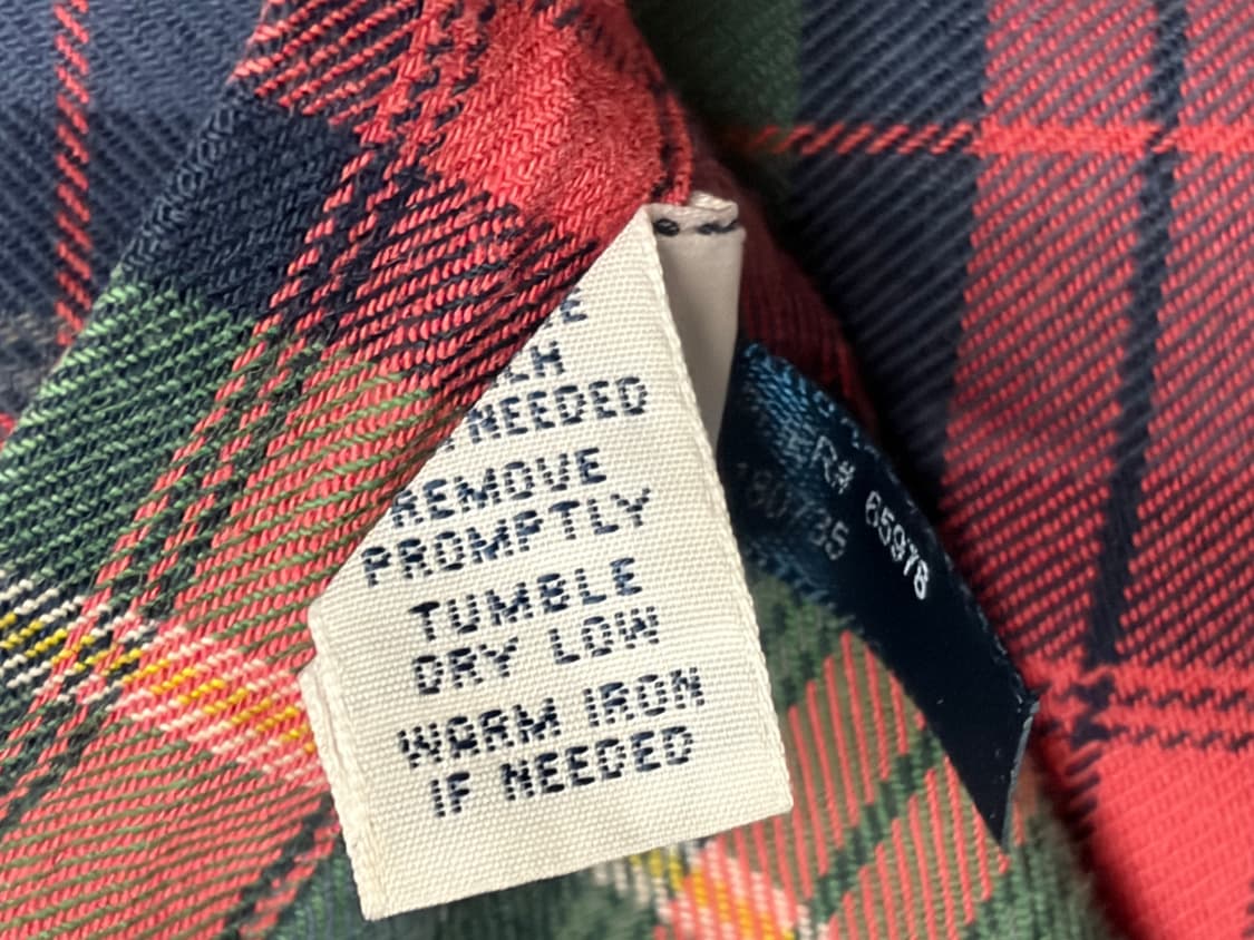 폴로 랄프로렌 헤비코튼 체크 셔츠 남방 상품이미지9