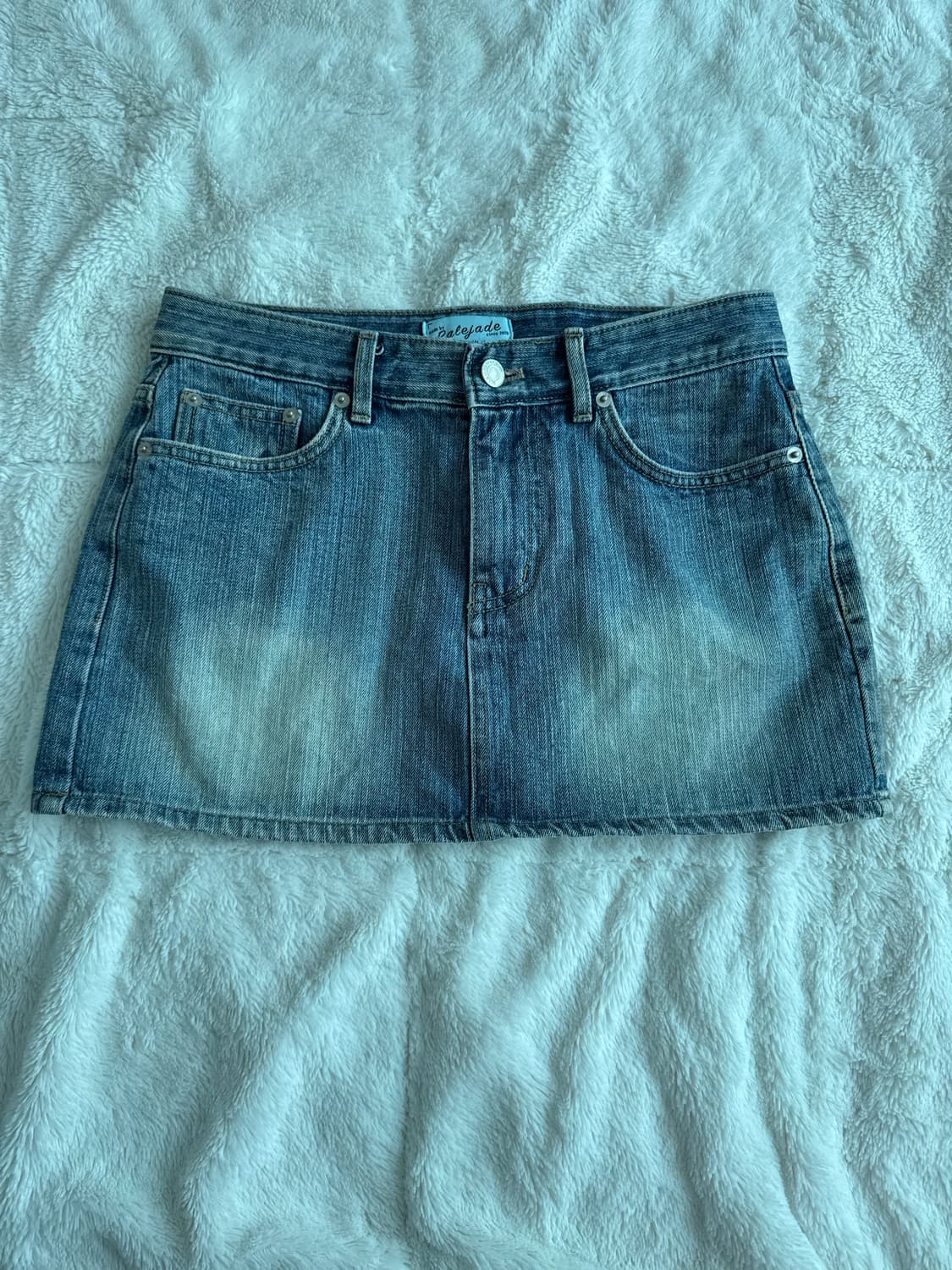 페일제이드 청조끼+스커트M 셋업 상품이미지9