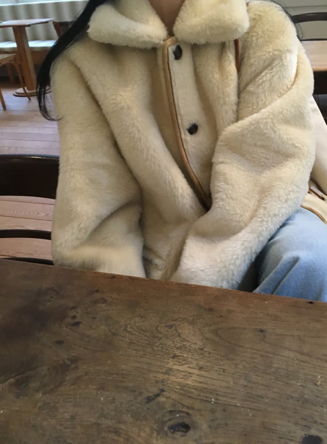 nadal 나달 무스탕 (브라운/아이보리) 상품이미지1