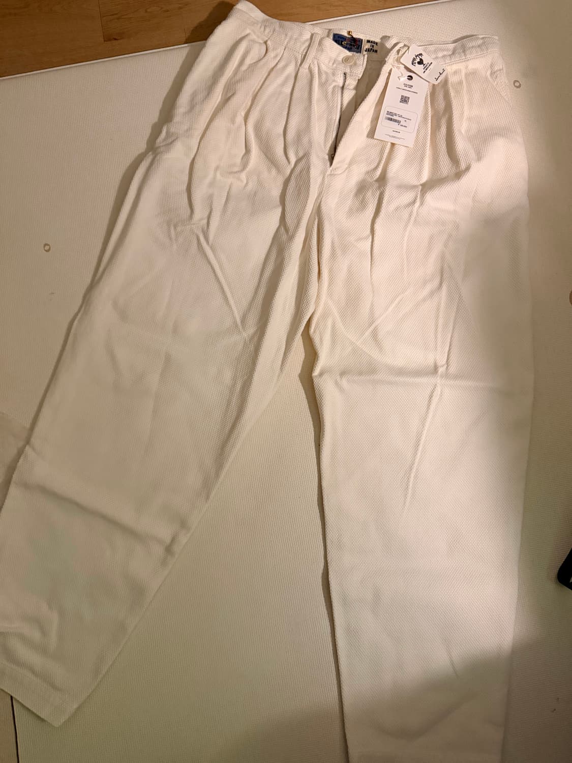 블루블루재팬 사시코 화이트 데님 (XL) 새상품 상품이미지1