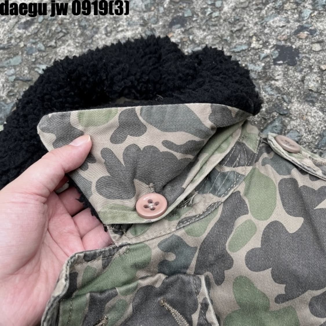 스투시 카모패턴 야상자켓  상품이미지4