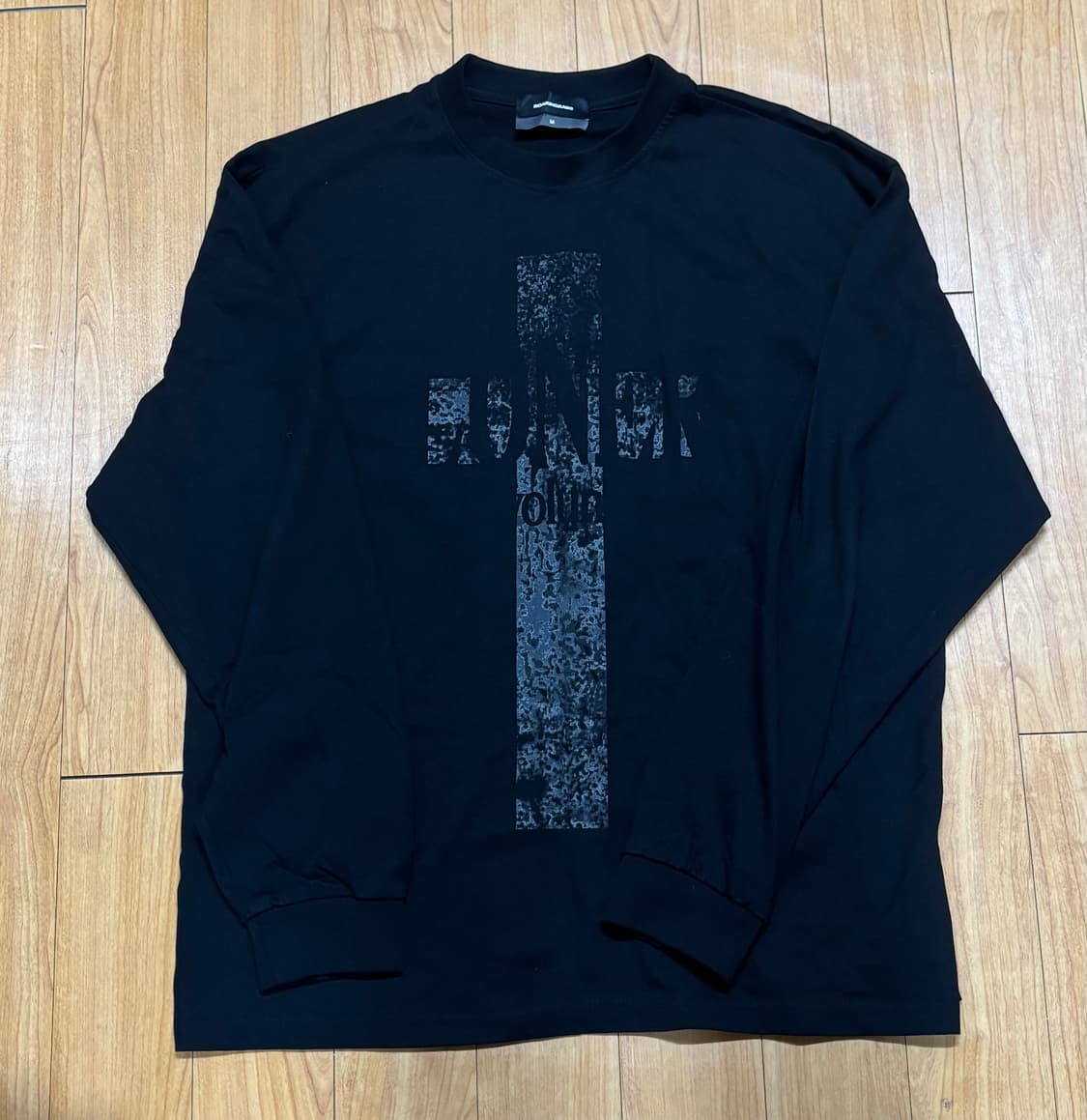 로어링라드 크로스 롱슬리브 블랙 M 상품이미지3