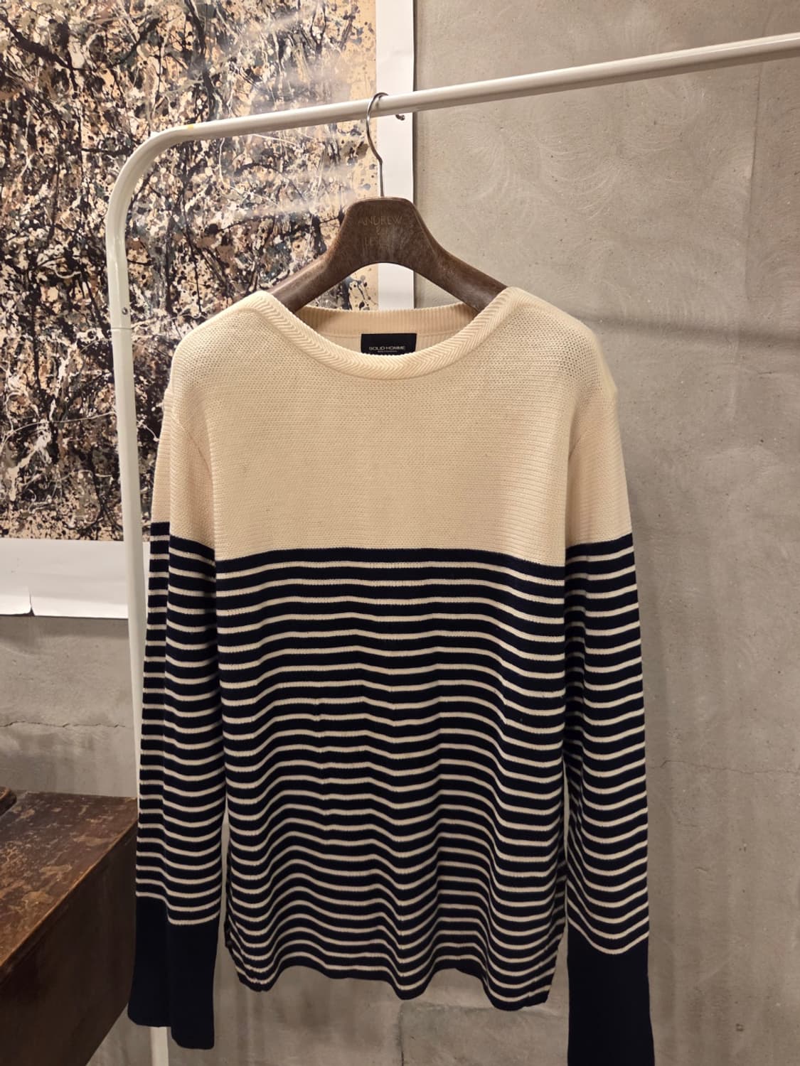 솔리드옴므 니트 상품이미지7