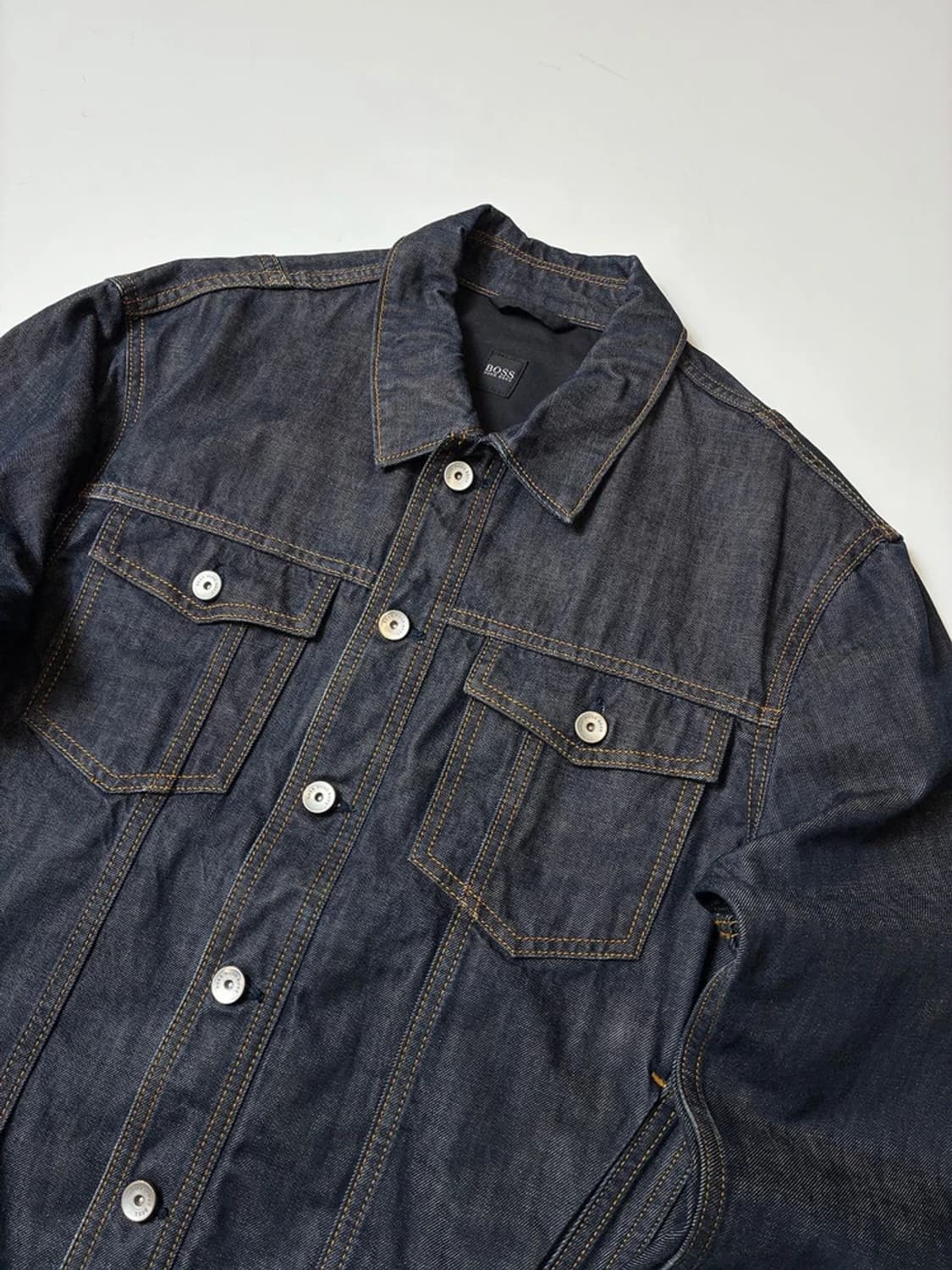 휴고보스 버튼업 데님 트러커 자켓 PN8539 상품이미지2