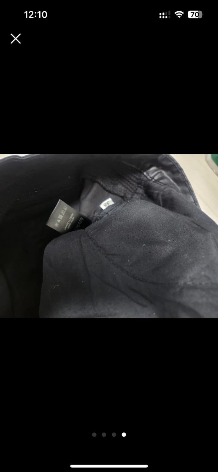 발망 양피 바이커바지 36-7인치 상품이미지4