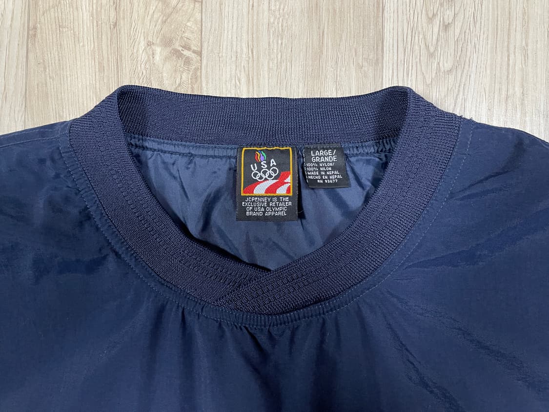 105~110) 90's JC페니 미군 올림픽 웜업 풀오버(RRL&폴로) 상품이미지4