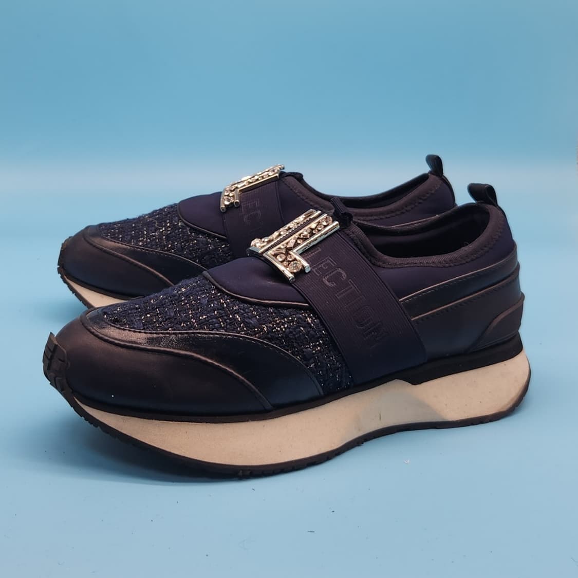 oo 랑방 네이비 슬립온 250 굽6 상품이미지1