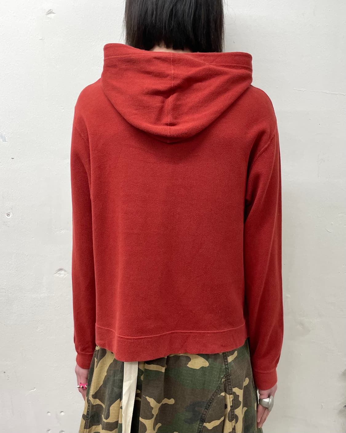 Kansai Shoe Printed Red Hoodie 상품이미지2