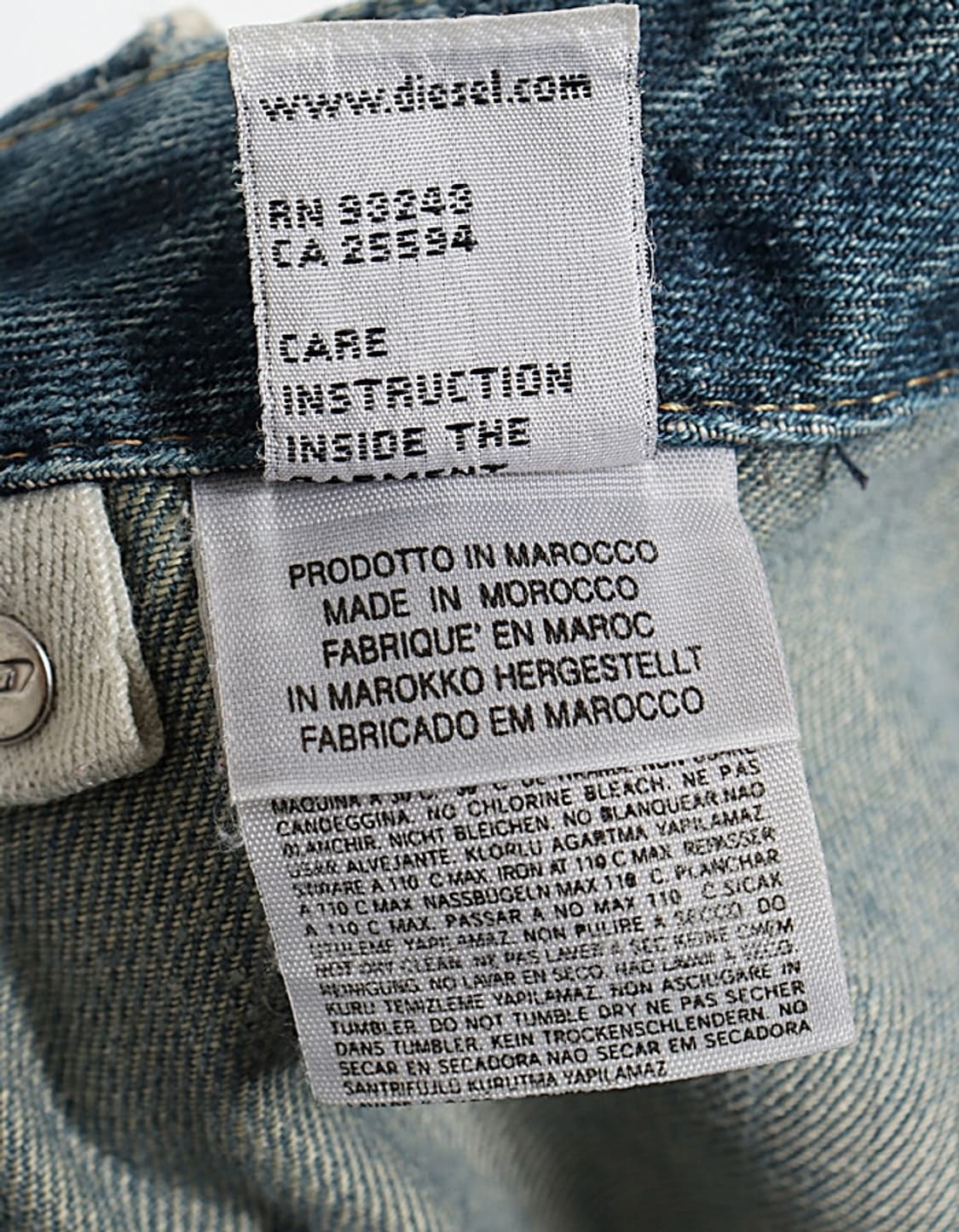 DIESEL PatchPocket Denim Boot-Cut (31) 상품이미지10