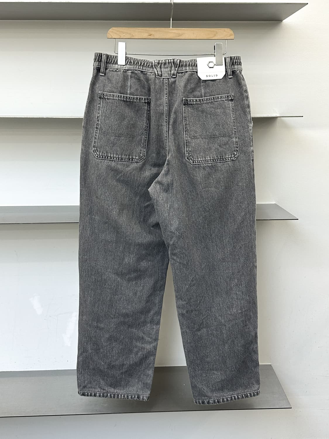 솔리드 옴므 22FW 데님 트라우저 팬츠 상품이미지4