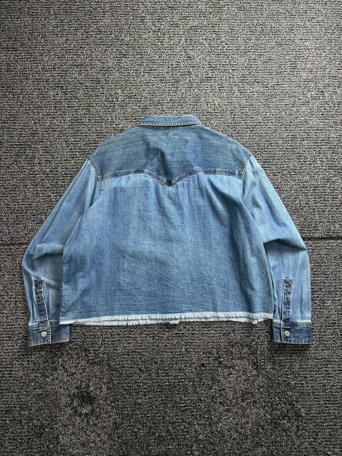 리바이스 우먼스 크롭 웨스턴 데님 팬츠 2839 상품이미지4