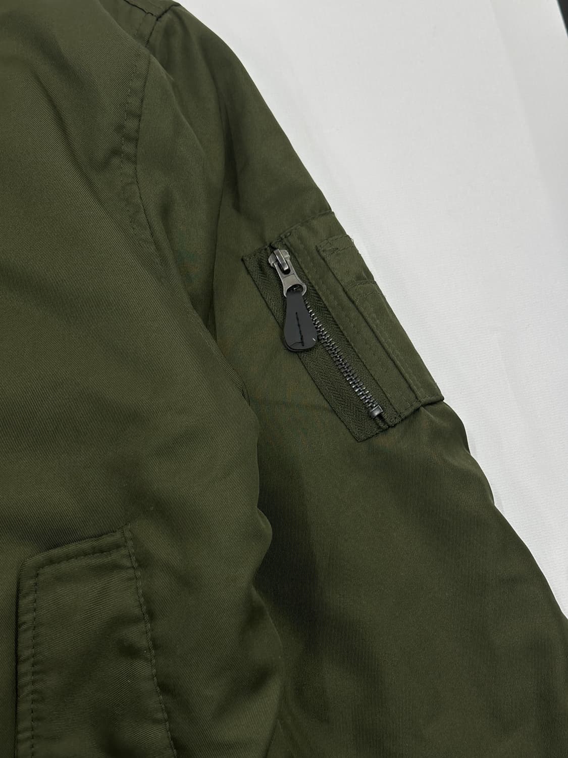 SPIRAL NEWS 마틸다 밀리터리 항공점퍼 아우터 카키  점퍼  상품이미지6