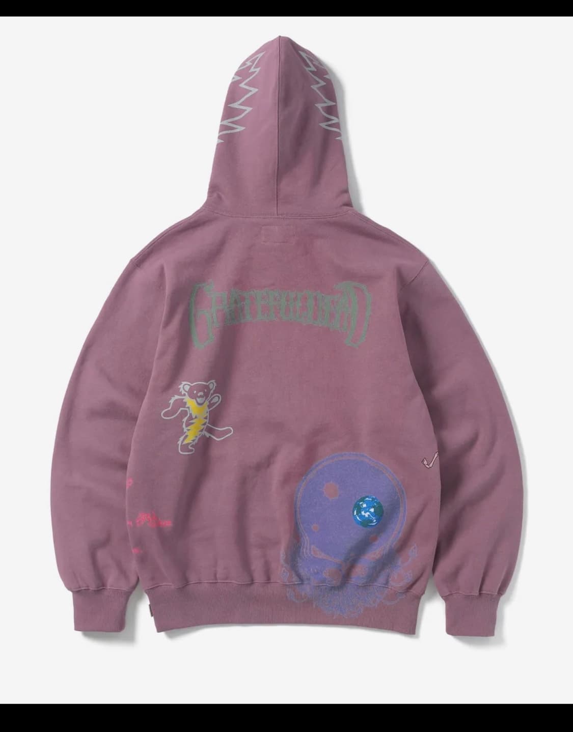 디스이즈네버댓x그레이트풀데드 후드 M 상품이미지2