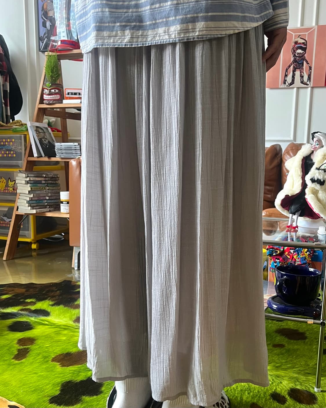 Grove グローブ Japan Pleats Trouser Pants 상품이미지2