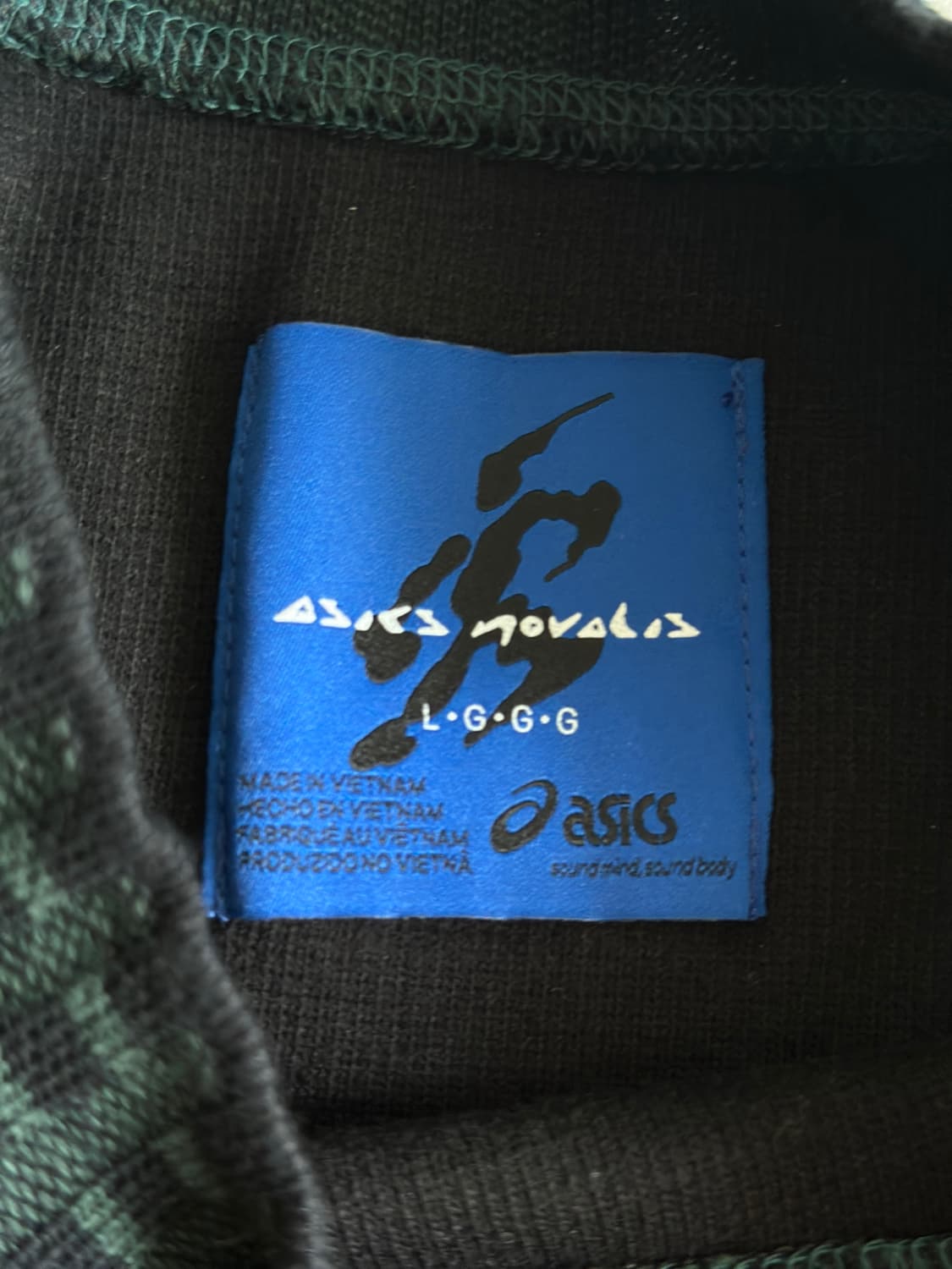 [L] 아식스 노발리스 TAMARICA 롱슬리브 티셔츠 블랙 상품이미지3