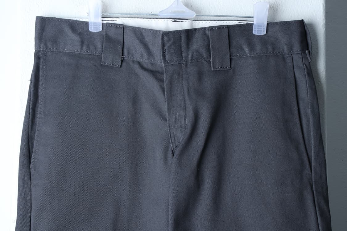 (M-L) 디키즈 면바지 팬츠 치노 그레이 슬림 스트레이트-P10060 상품이미지3