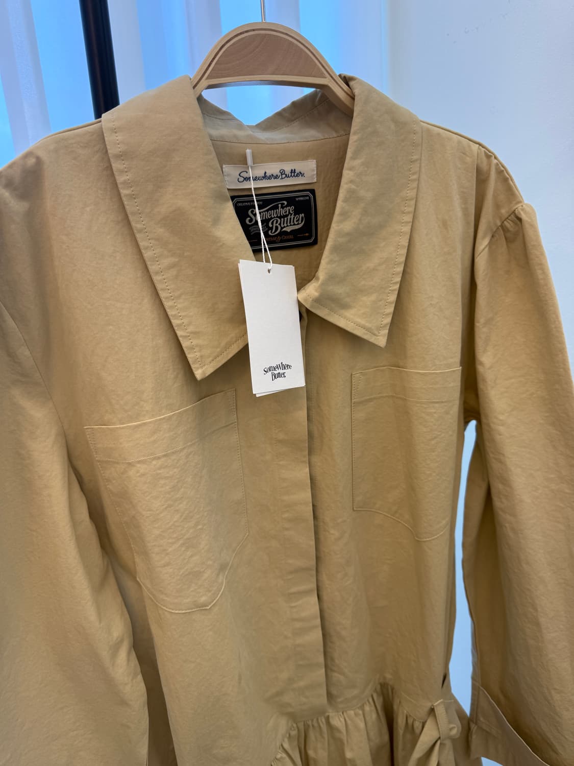 썸웨이버터 트렌치리본원피스 상품이미지3