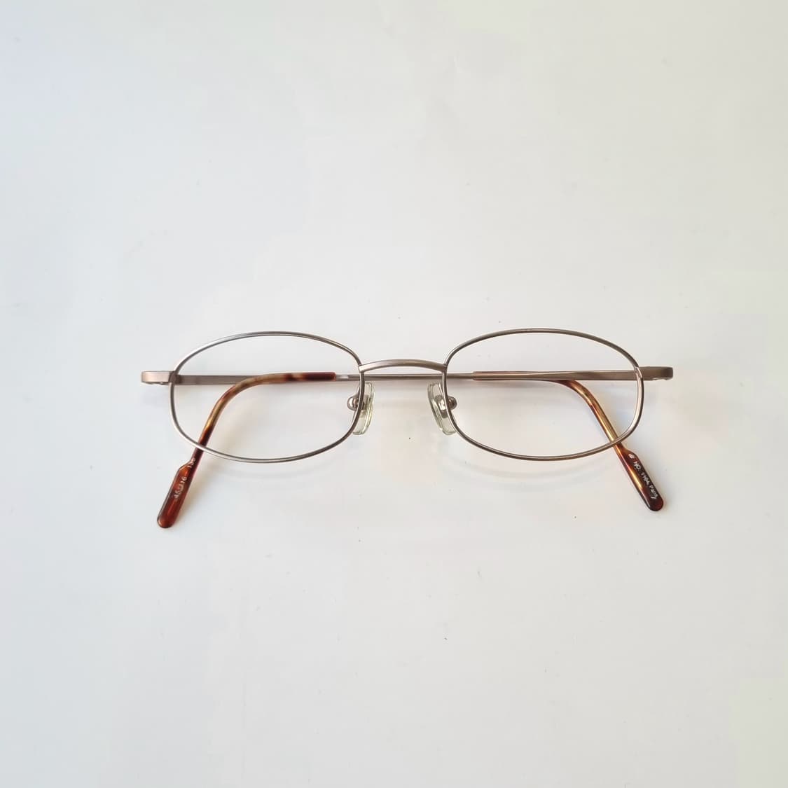 데드스탁 건메탈 로즈골드 라운드사각 안경테 382 상품이미지1