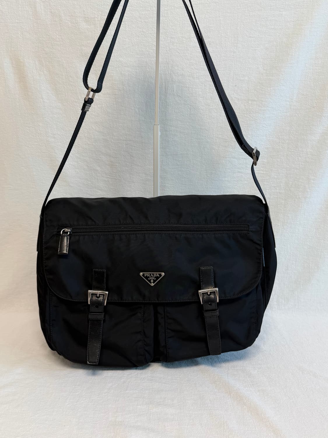 정품 프라다 포코노 나일론 투포켓  크로스백 메신저백 숄더백 상품이미지1
