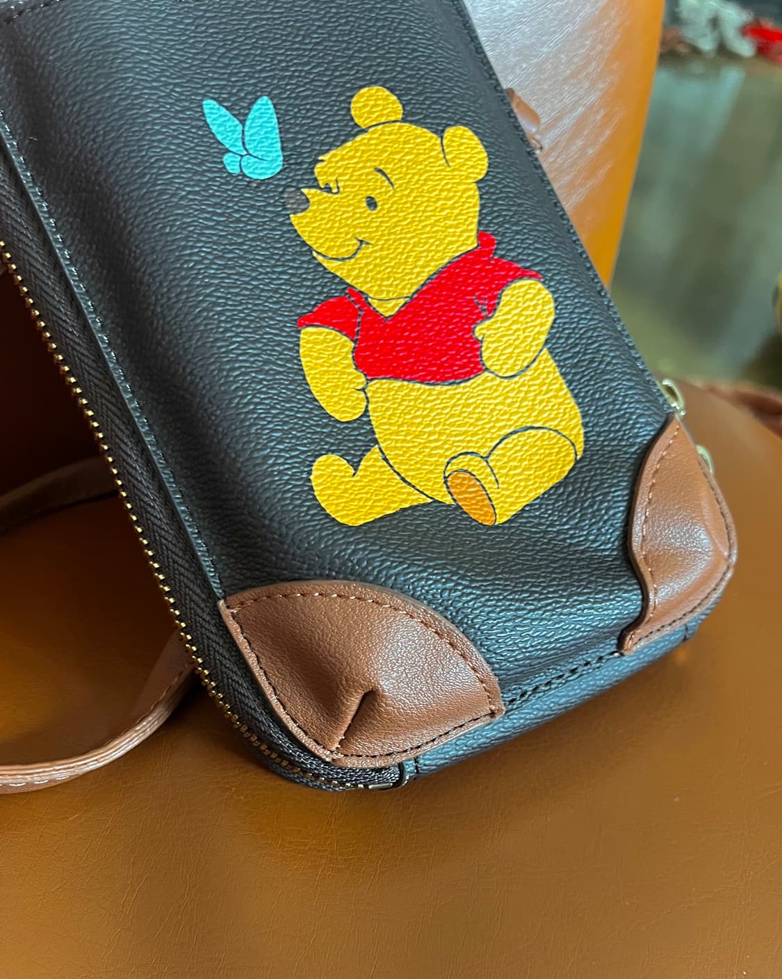 Old Disney Jpn Winnie the Pooh Cross Bag 상품이미지4