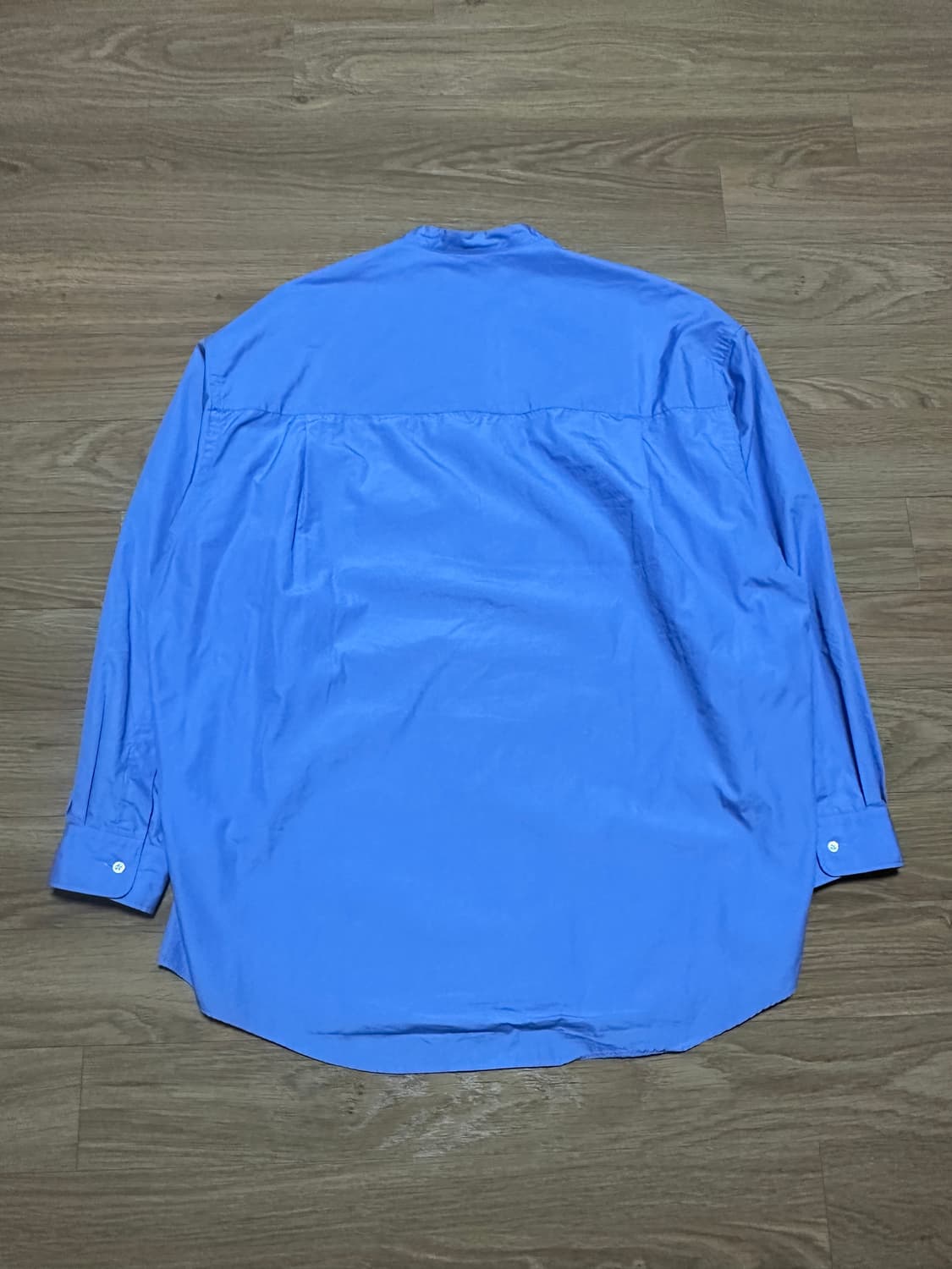 그라프페이퍼 포플린 Sax 셔츠 F 사이즈 상품이미지2