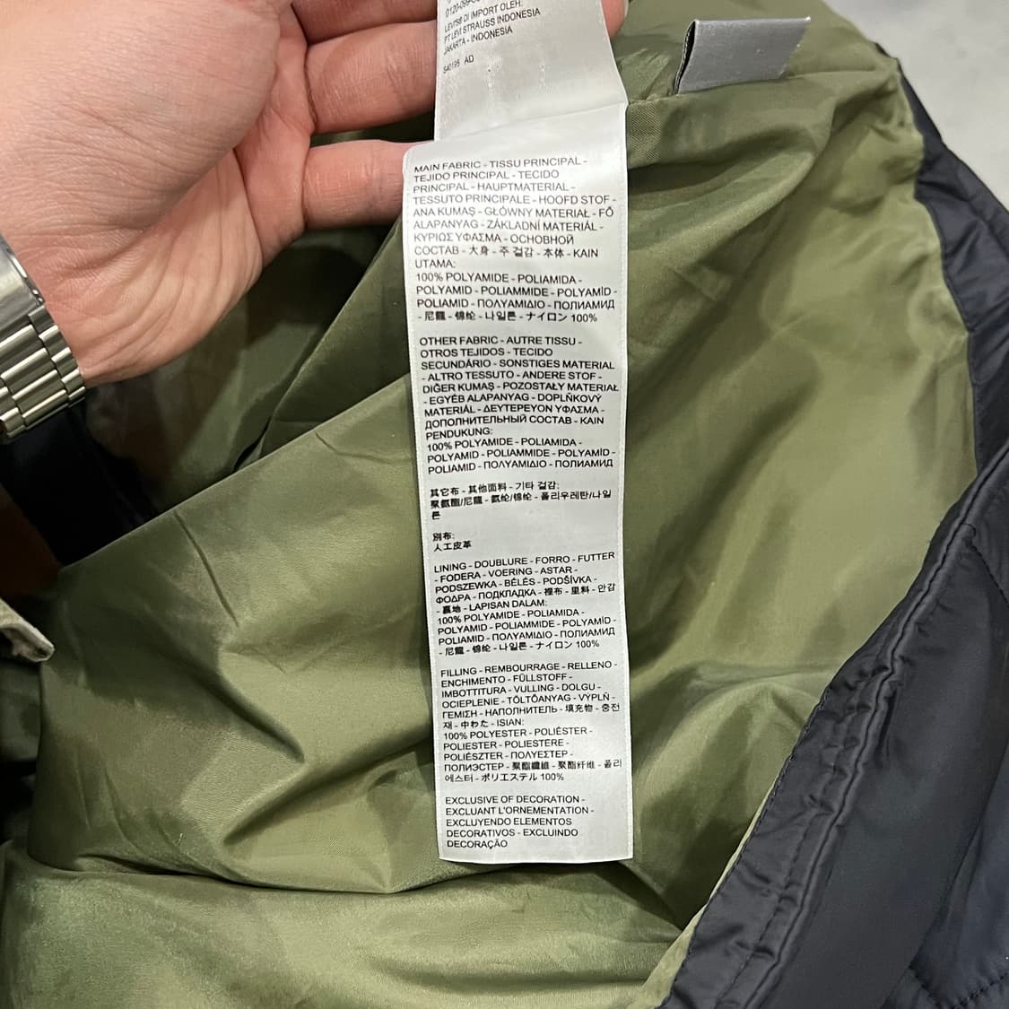  리바이스 웨스턴 퍼텍스 패딩 y15294 상품이미지8