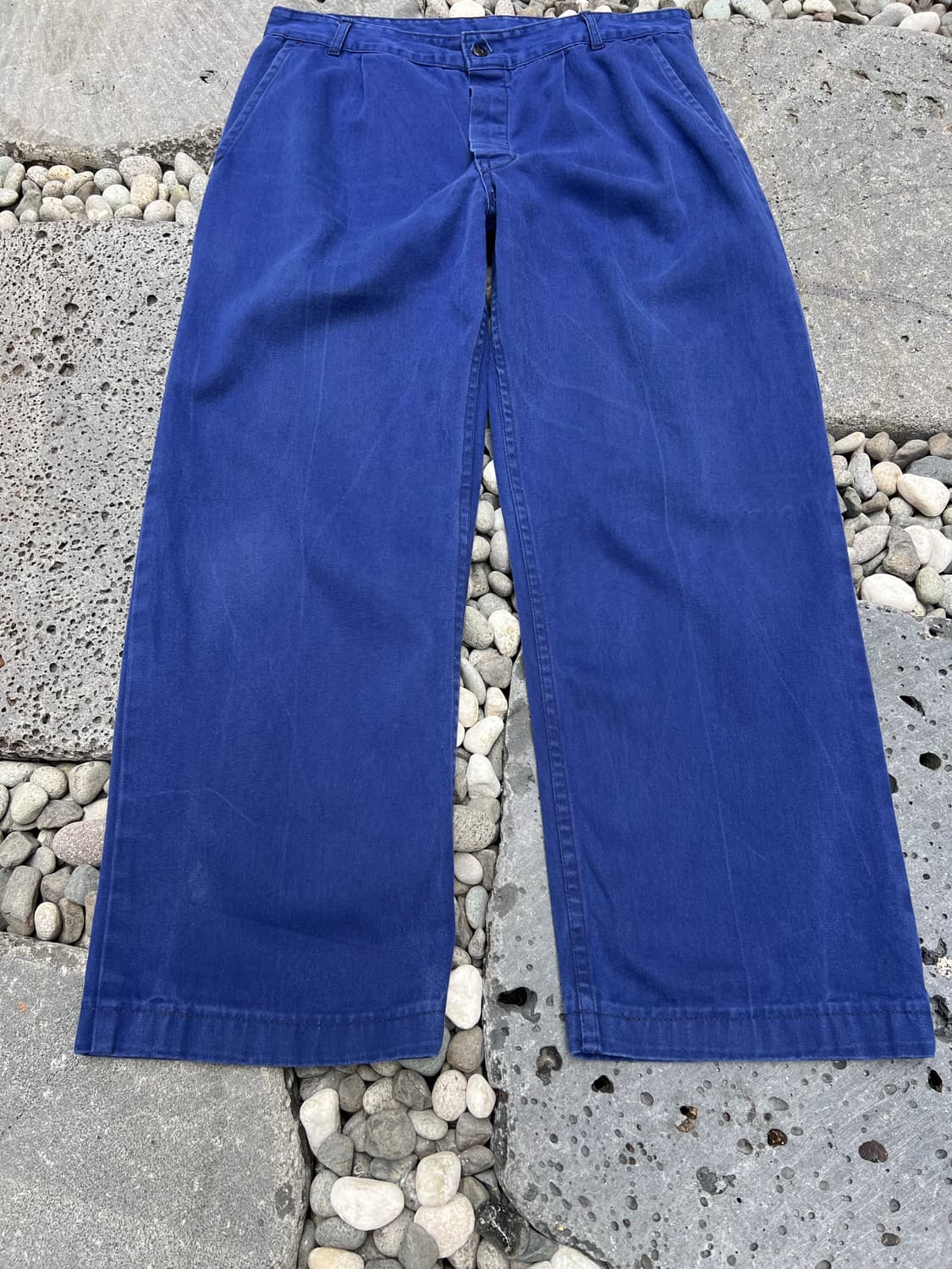 (32인치) OLD VINTAGE FADED BLUE 프렌치워크팬츠 상품이미지4