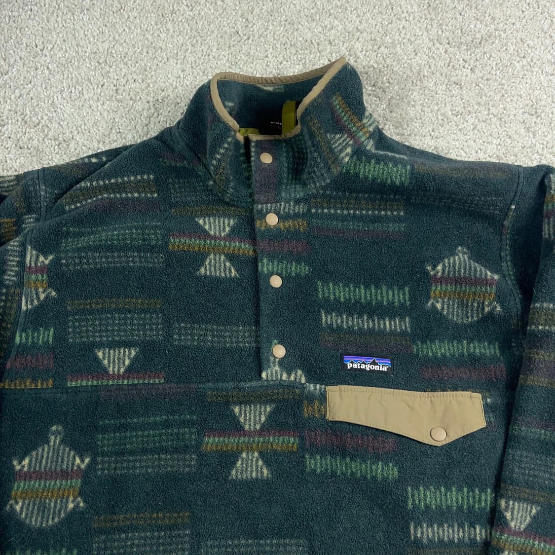 90s 파타고니아 신칠라 스냅-티 플리스 풀오버 상품이미지2