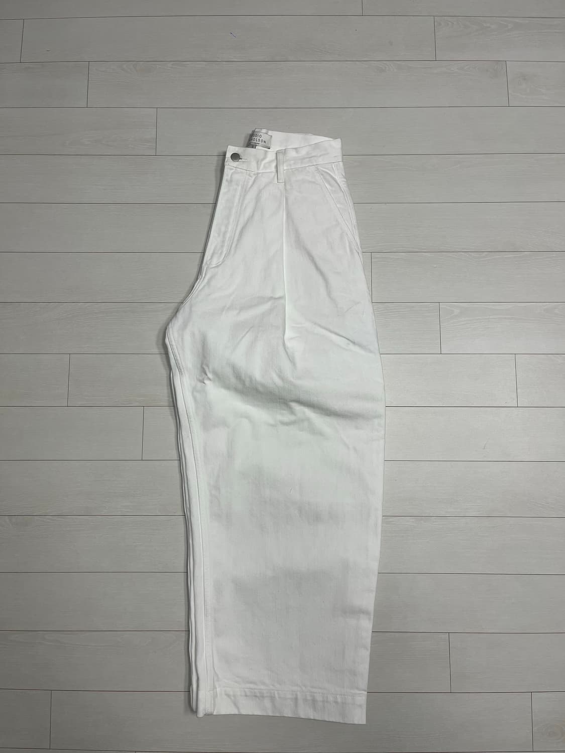 [Studio Nicholson]푸크 워시드 데님_OPTIC WHITE 상품이미지6