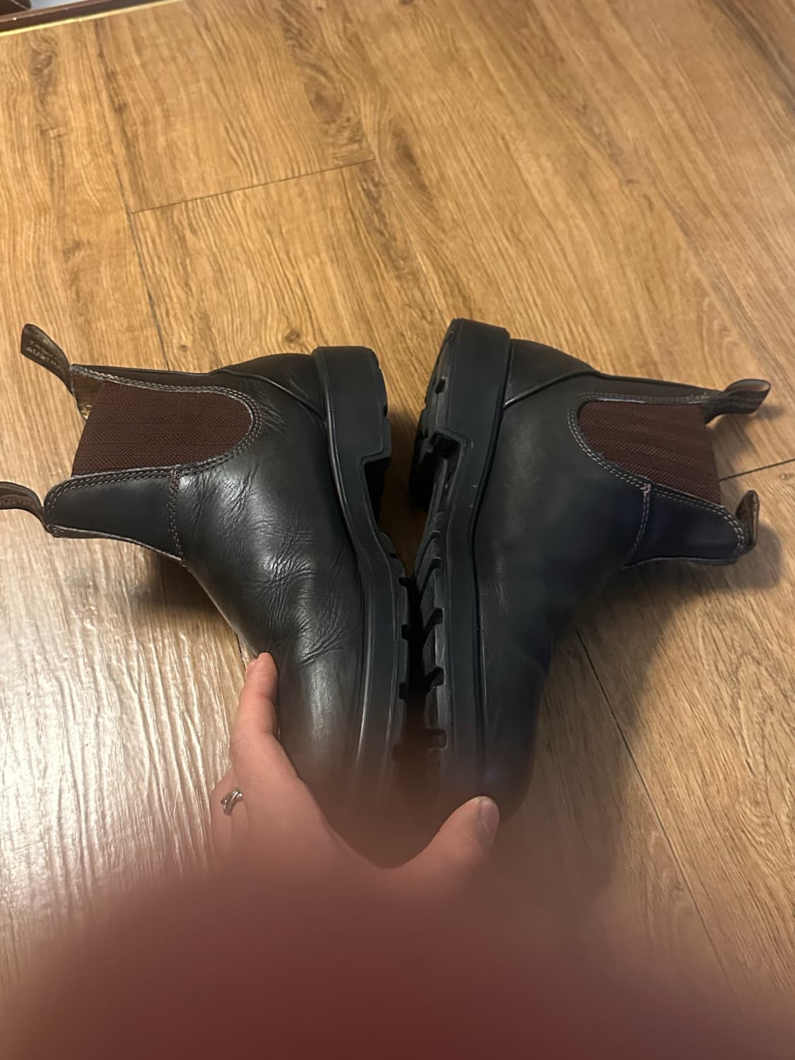 블런드스톤 600 블랙 첼시 부츠 8.5사이즈 상품이미지2