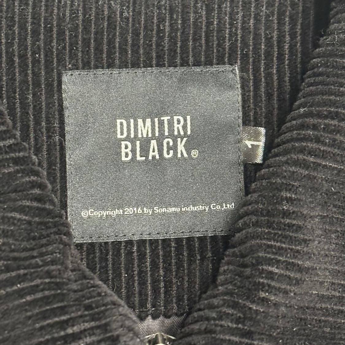 디미트리블랙 2WAY 크롭 코듀로이 드리즐러 자켓 블랙 1 상품이미지4