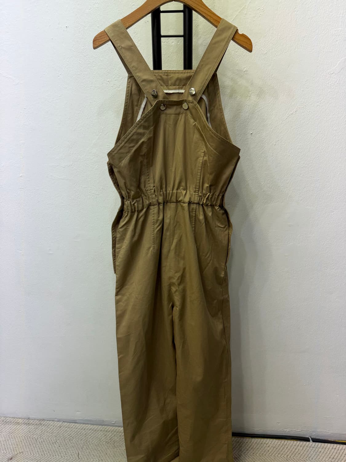 정품) 마쥬 여성 베이지 멜빵 바지 점프수트 1 상품이미지5