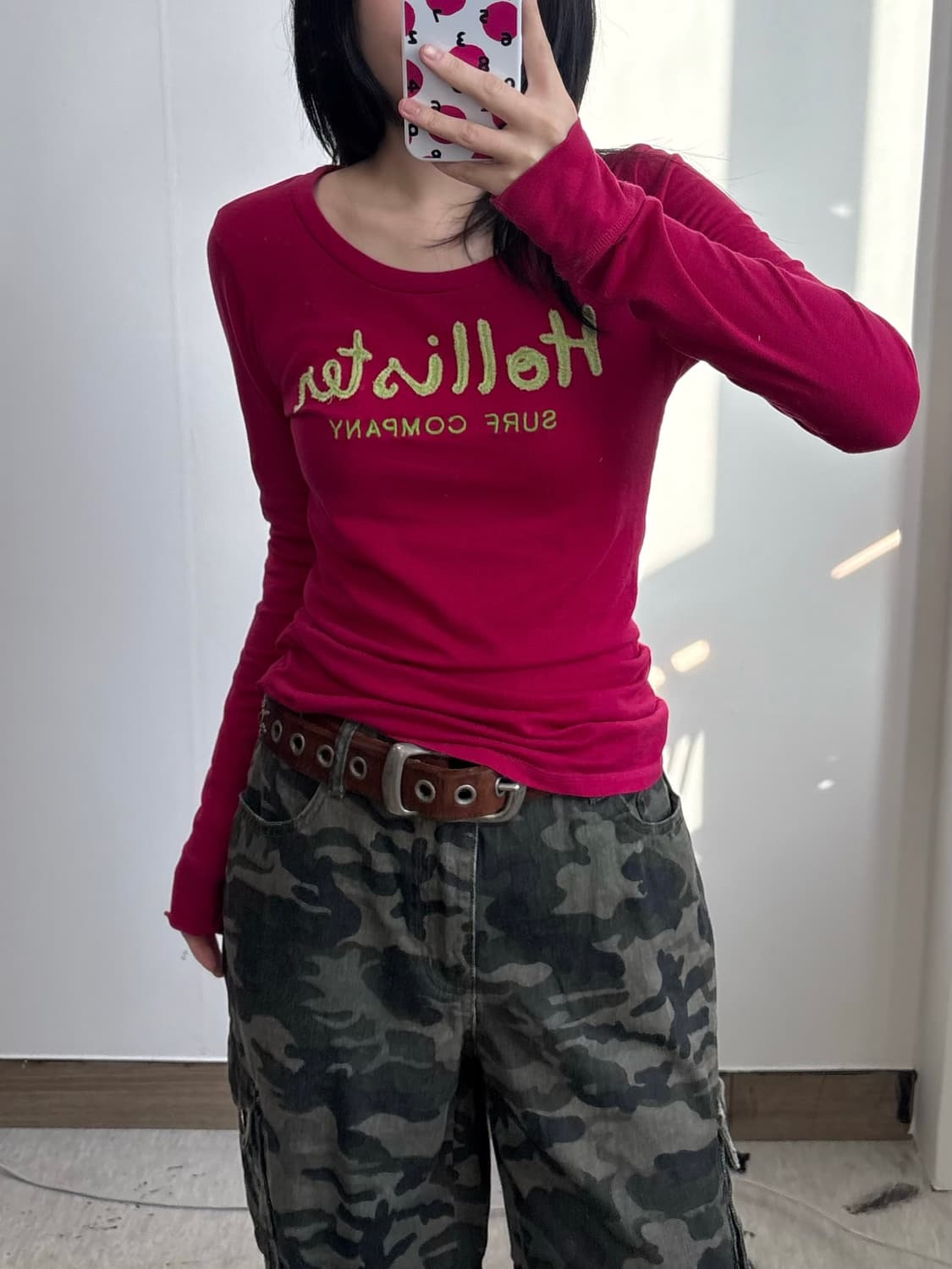 홀리스터 y2k 롱슬리브 티셔츠 상품이미지1