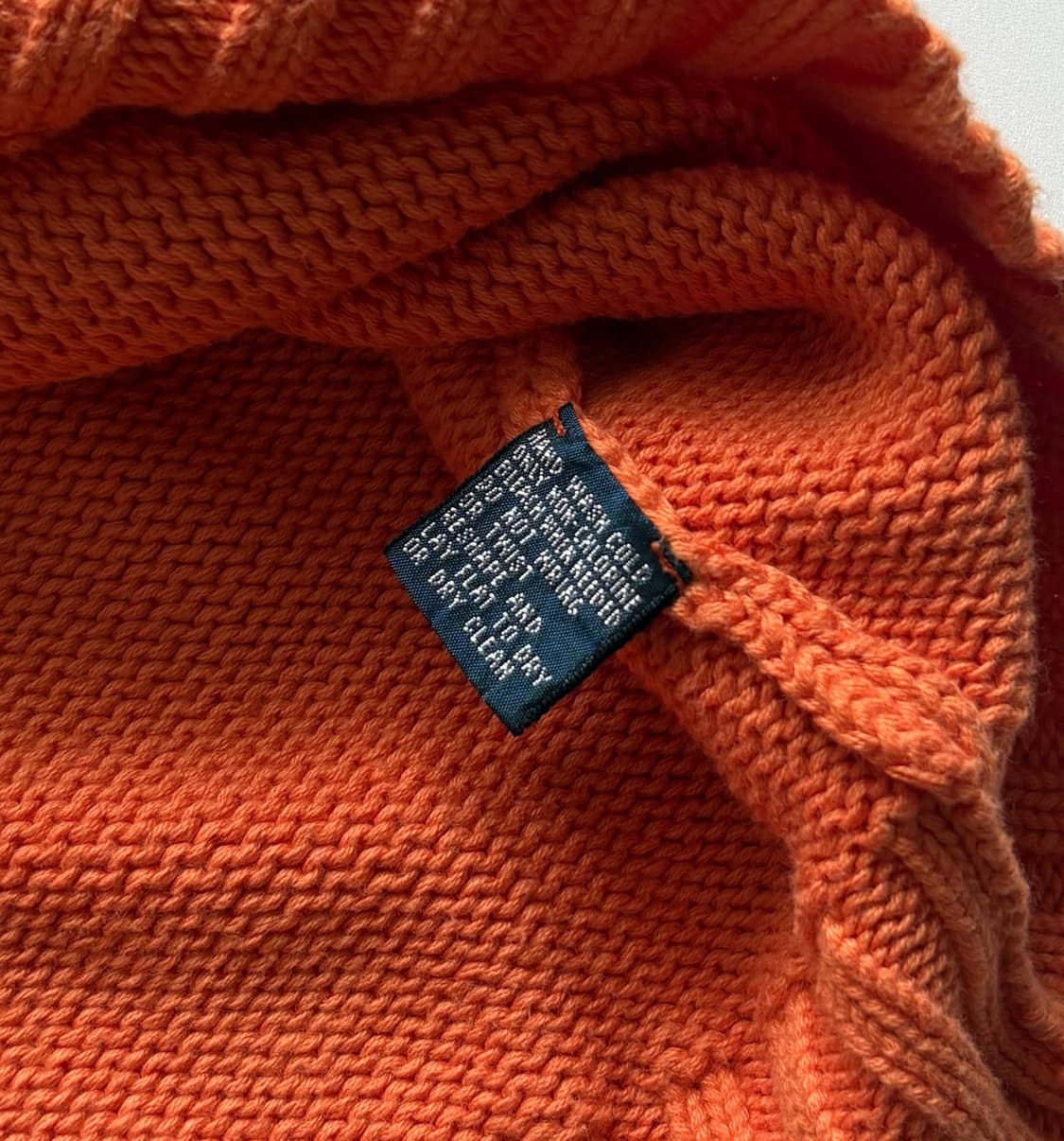 Polo 폴로랄프로렌 빈티지 오렌지 니트 상품이미지5