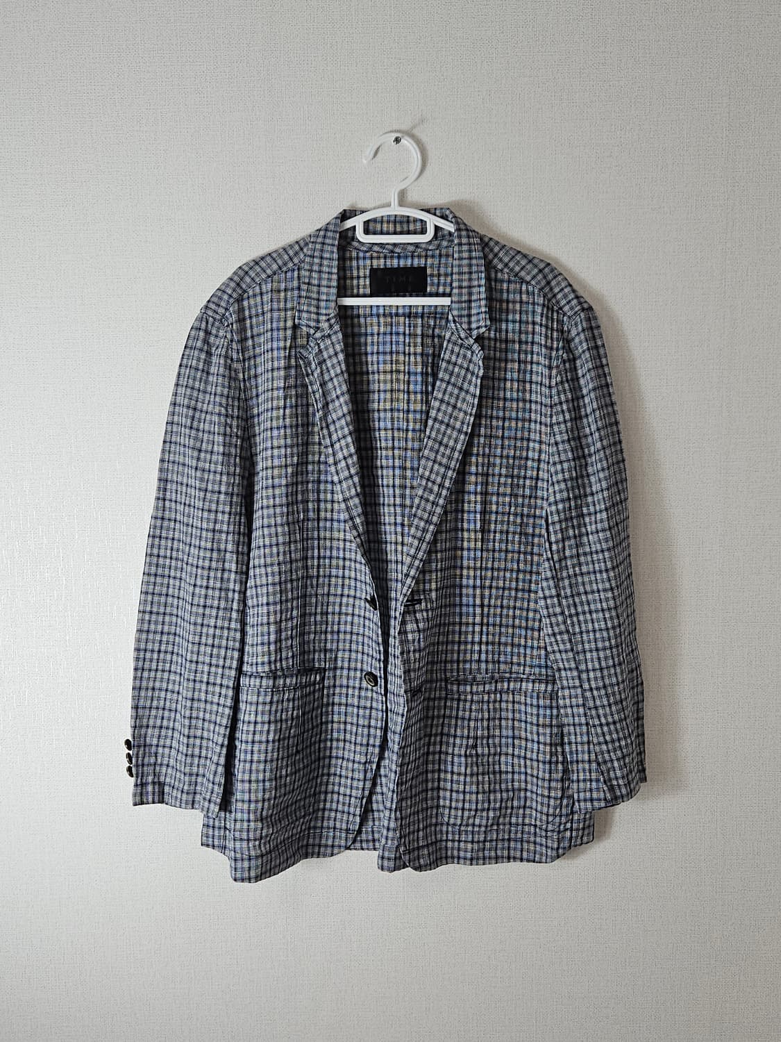 타임 옴므 TIME 린넨 마 블레이저 자켓 가디건 105 상품이미지1